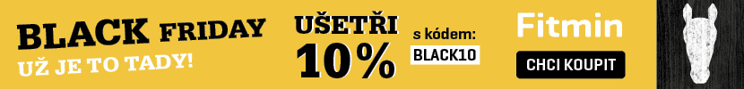 Fitmin.cz - Black Friday se slevou 10 %